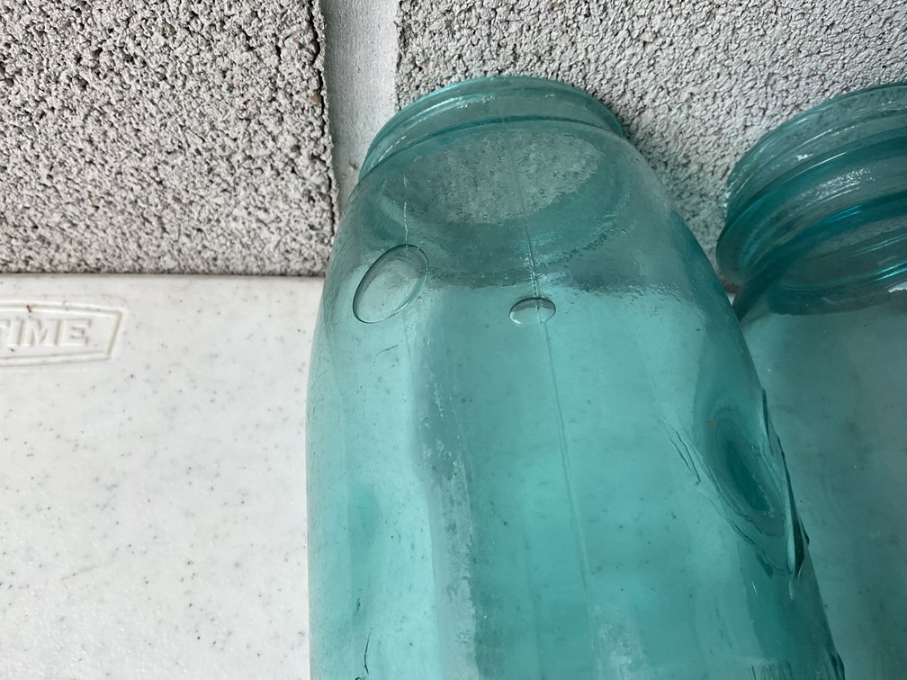 Image for Quart Ball Blue Fruit Jars