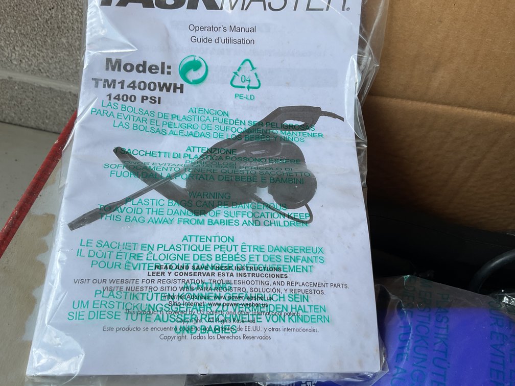 Image for Power Washer NIB