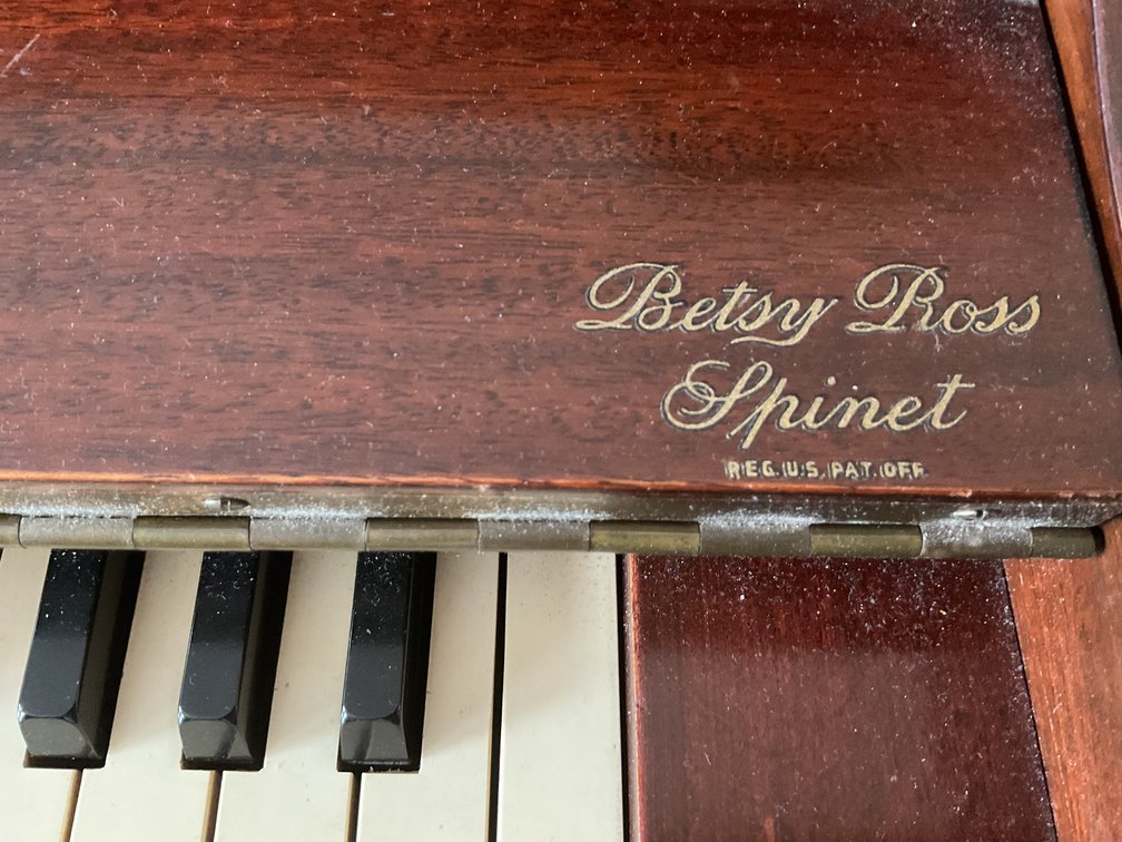 Image for Betsy Ross Spinet Piano by Lester