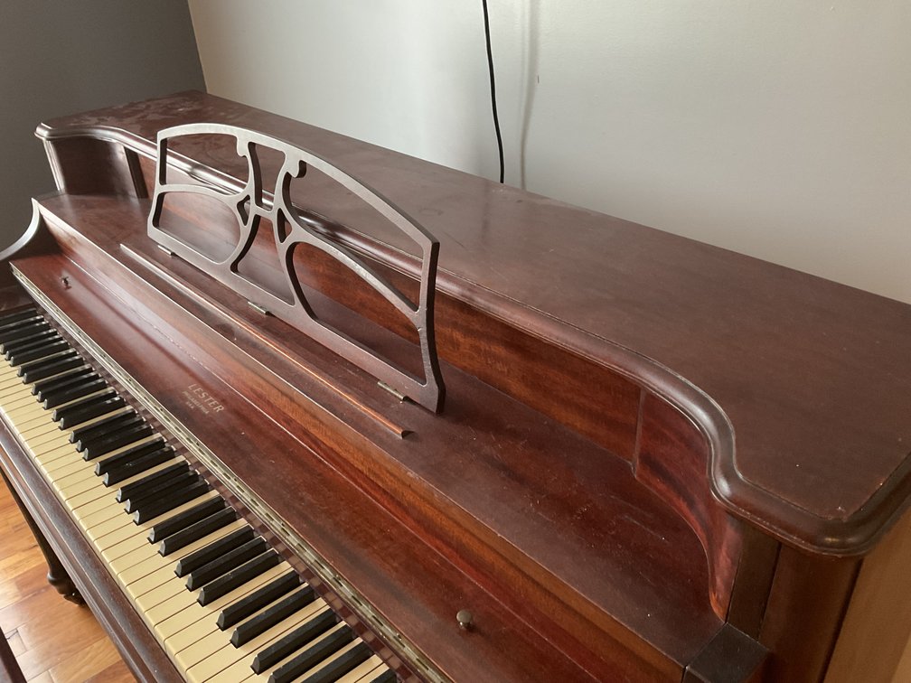 Image for Betsy Ross Spinet Piano by Lester