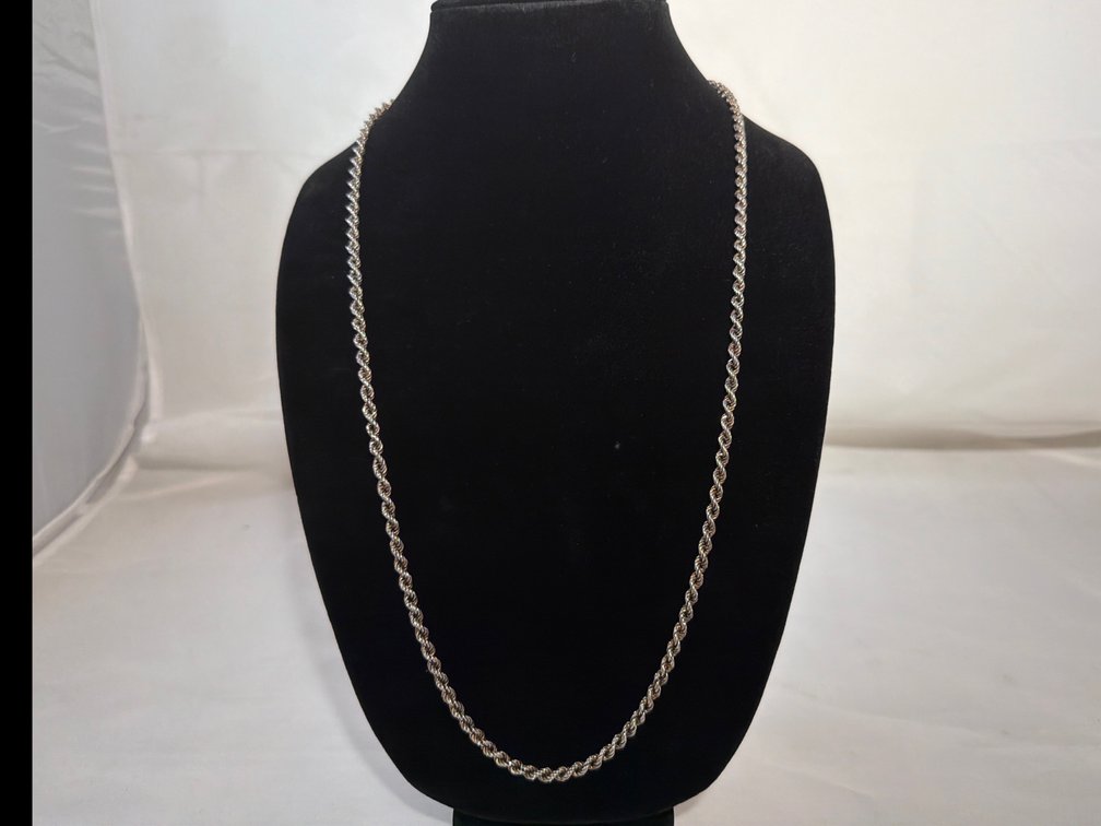 Image for Sterling Silver, 30 Inches Long Neck Chain