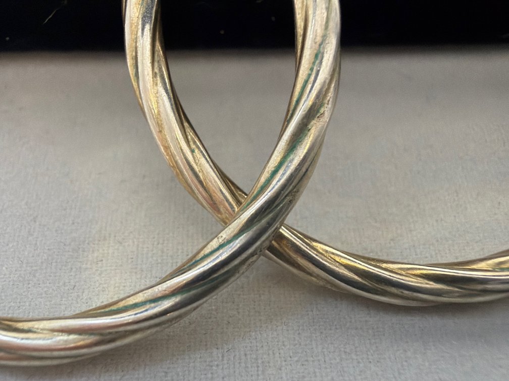 Image for Sterling Silver  hoop Earrings.