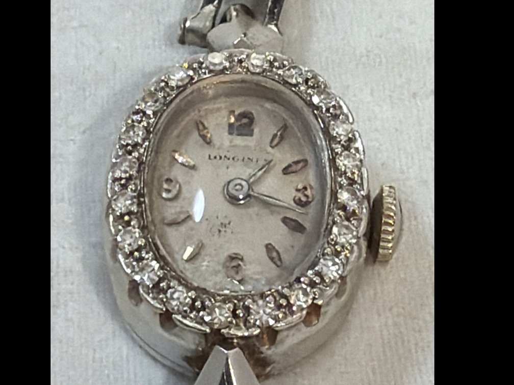 Image for Ladies 14K White Gold Wrist Watch