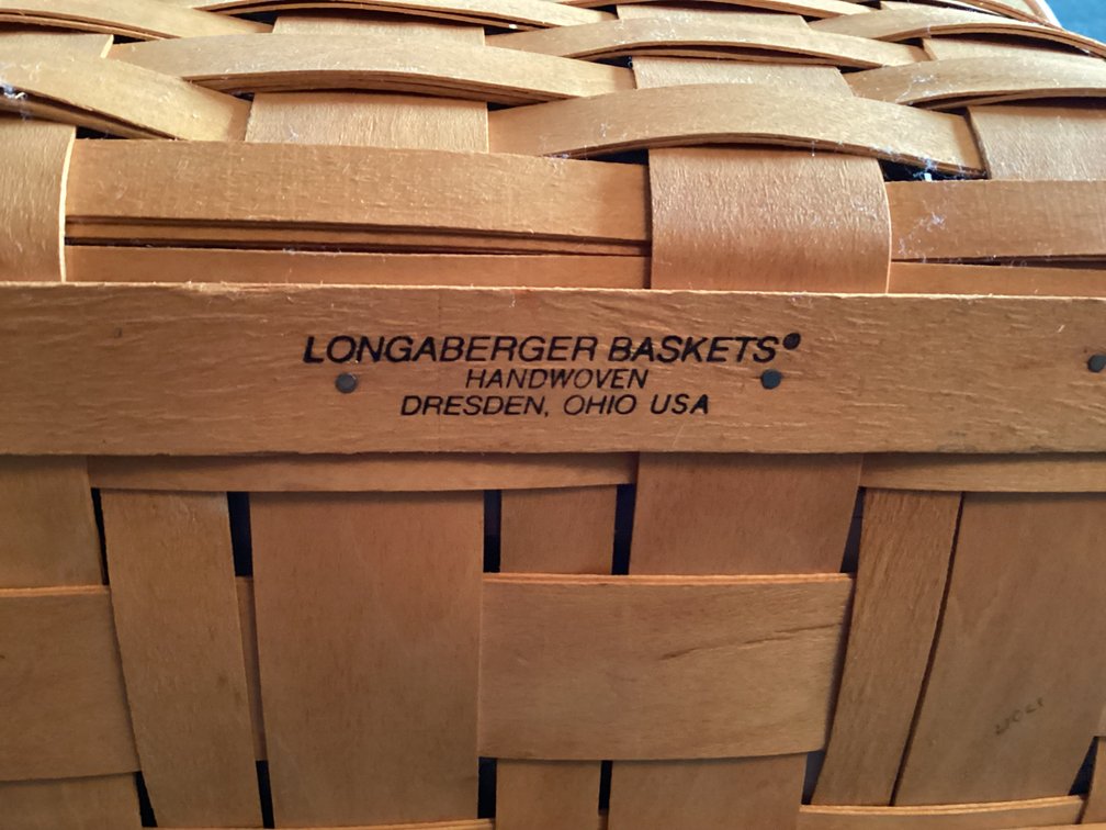 Image for Longaberger Picnic Basket