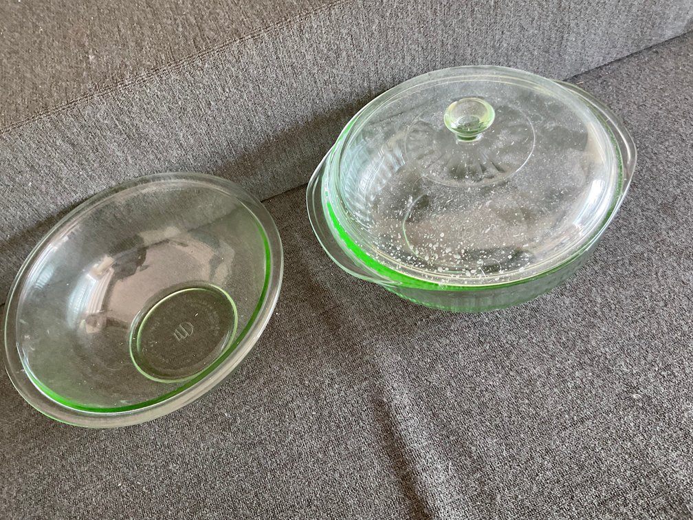 Image for Depression Glass Serving Bowls