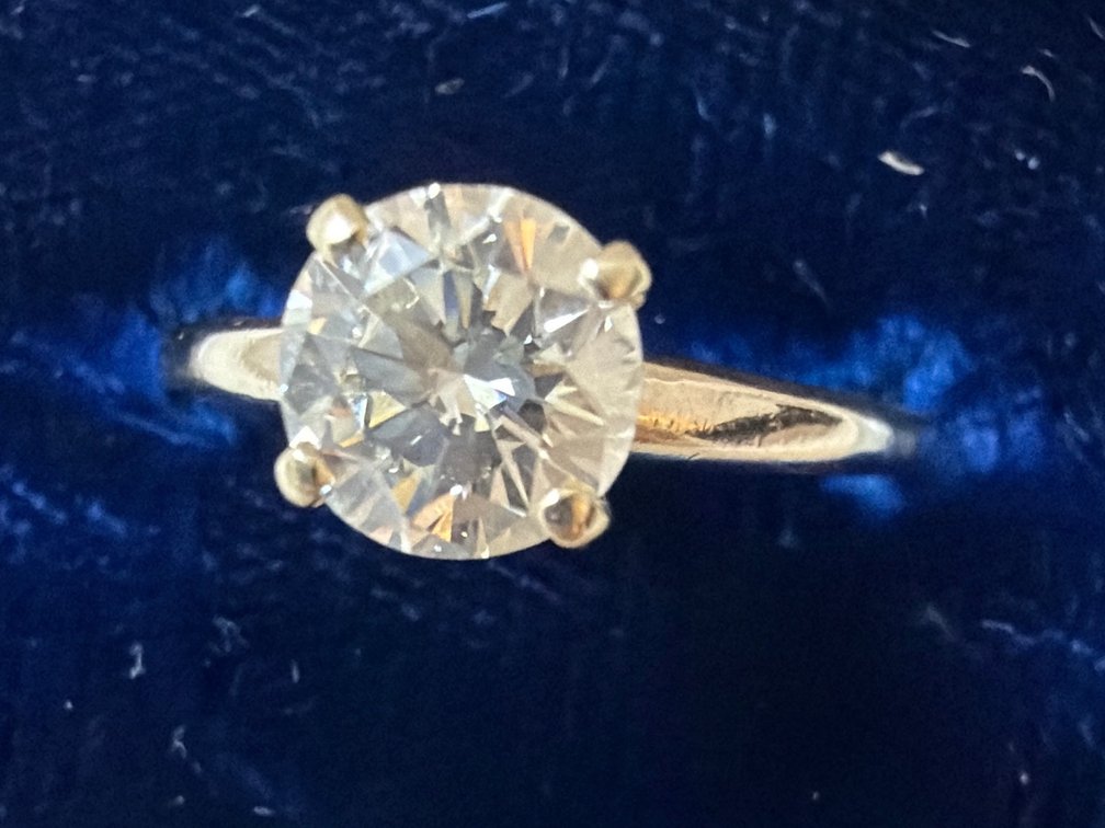 Image for 14K Yellow Gold Engagement Ring