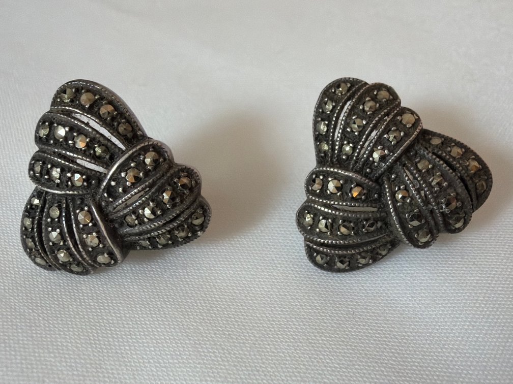 Image for Sterling silver earrings clip on