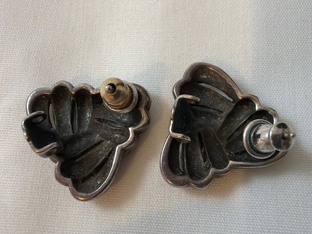 Image for Sterling silver earrings clip on