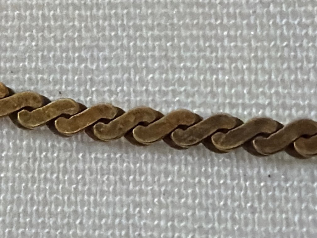 Image for Italy 14 karat rose gold necklace