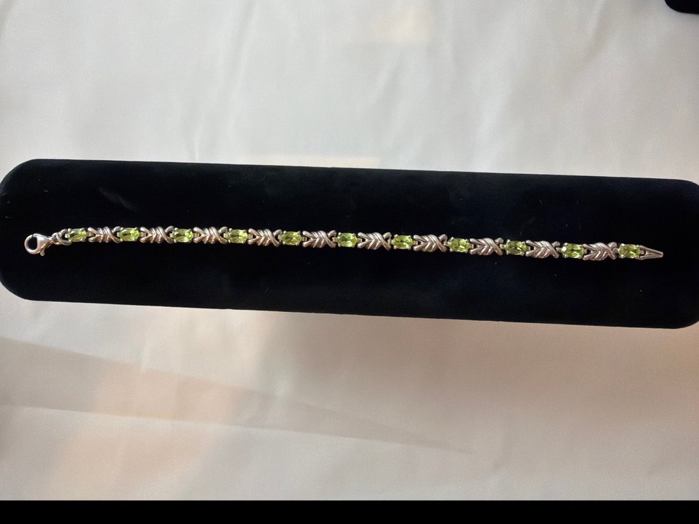 Image for Ladies, Sterling silver link bracelet