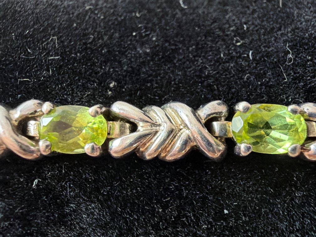 Image for Ladies, Sterling silver link bracelet