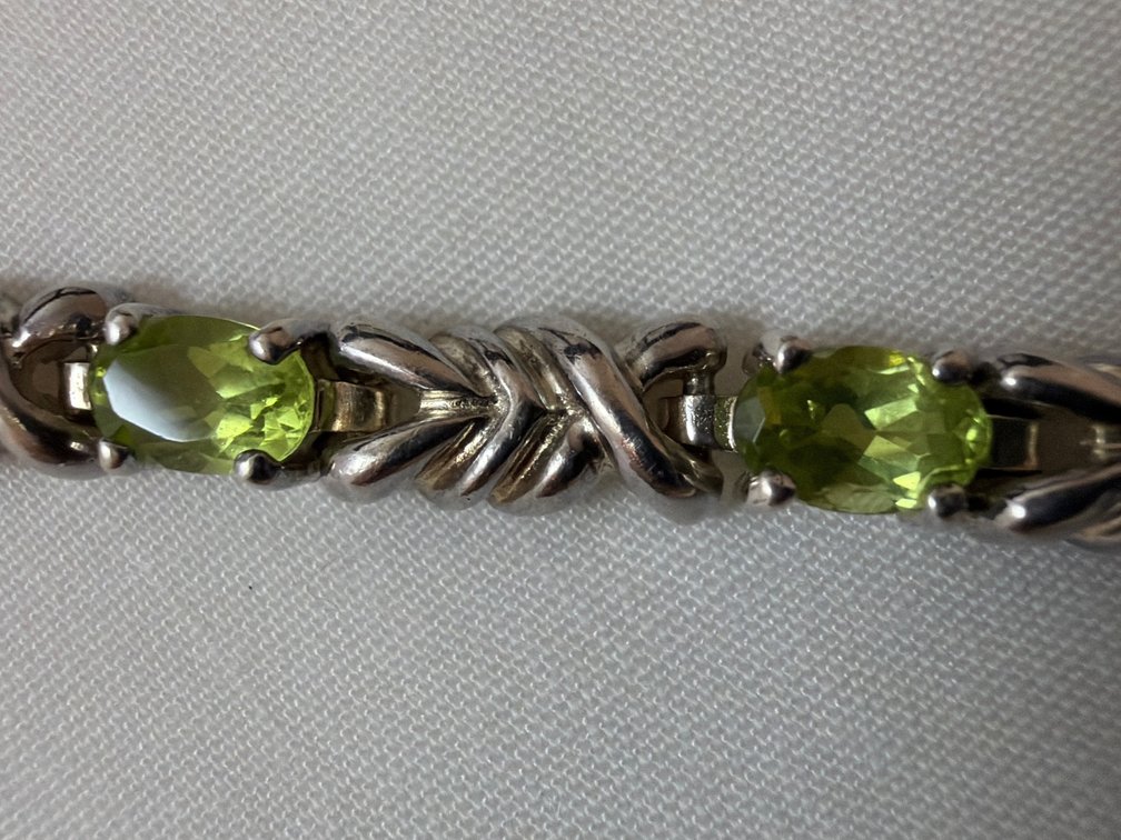 Image for Ladies, Sterling silver link bracelet