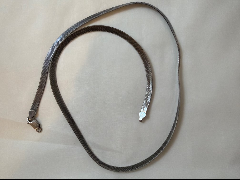 Image for Italy, Sterling silver necklace