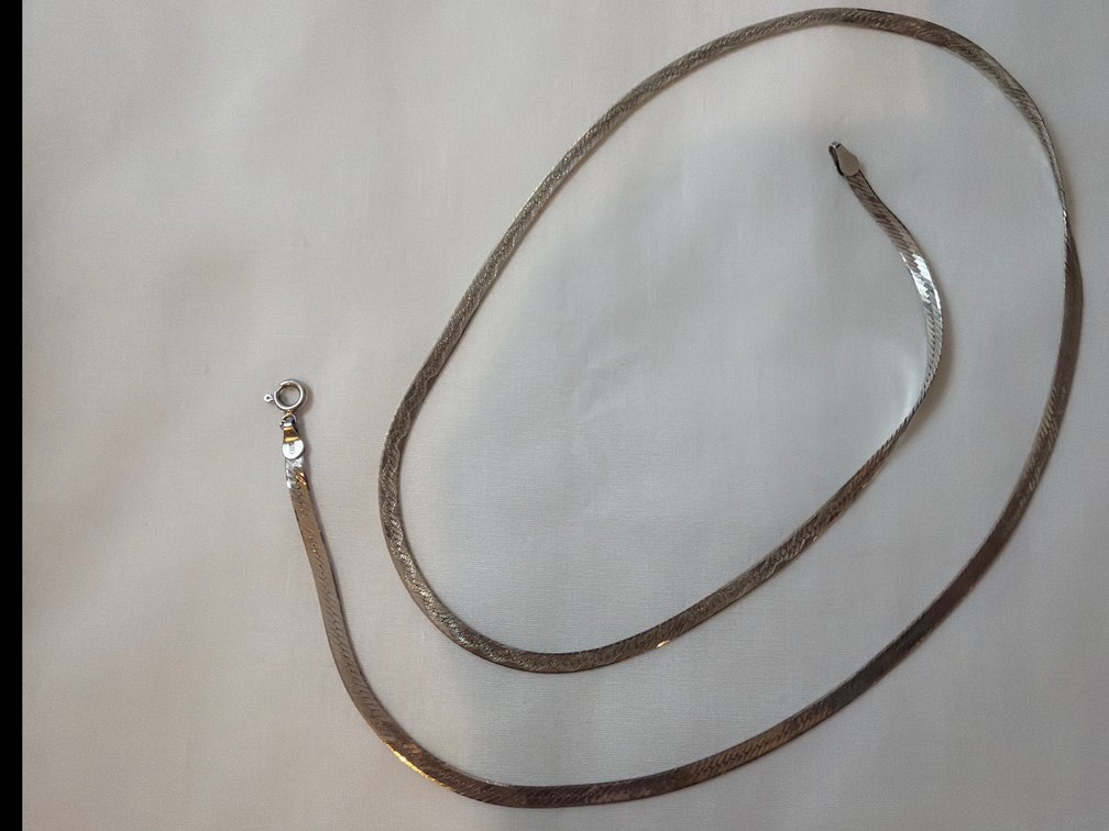 Image for Italy, Sterling silver necklace