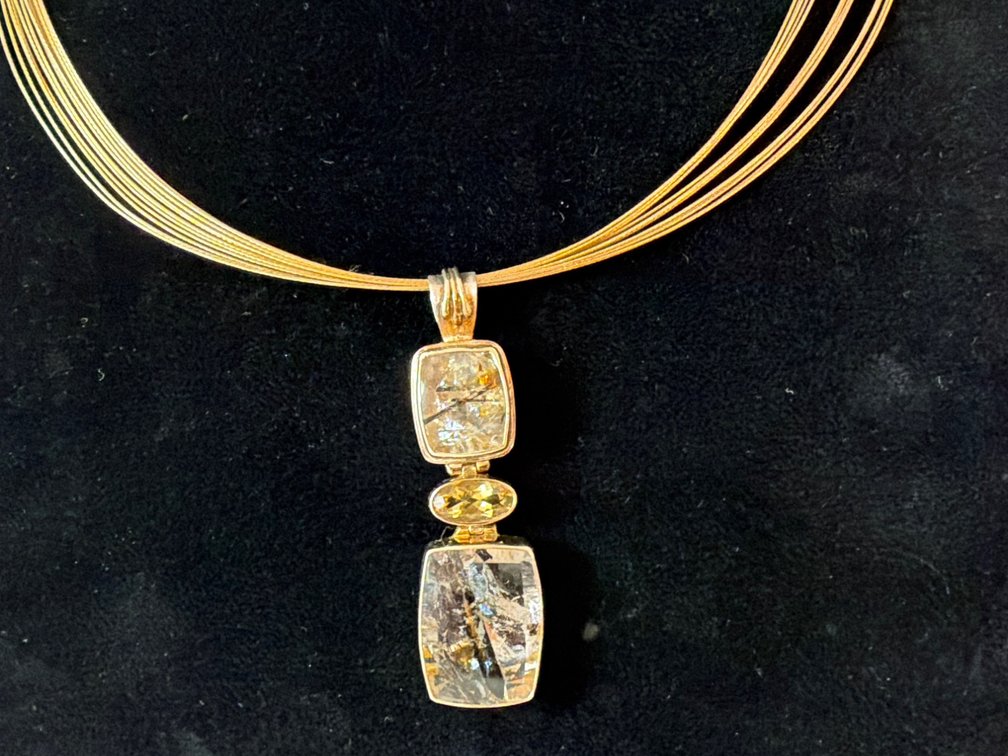 Image for Sterling Silver & Yellow Gold Neckless