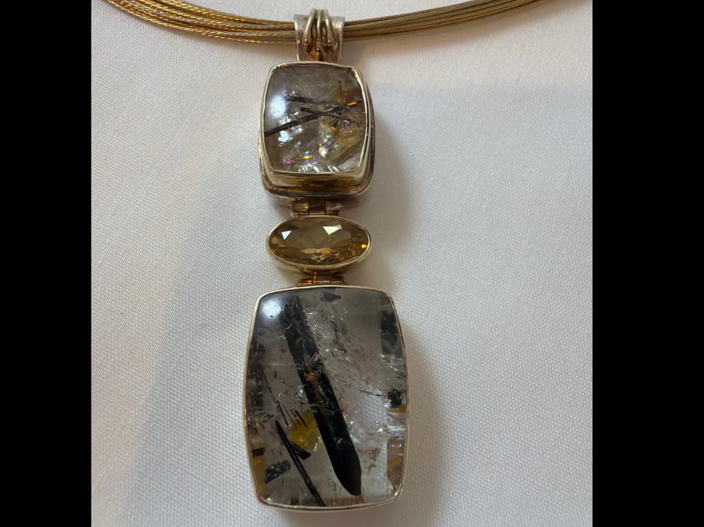 Image for Sterling Silver & Yellow Gold Neckless