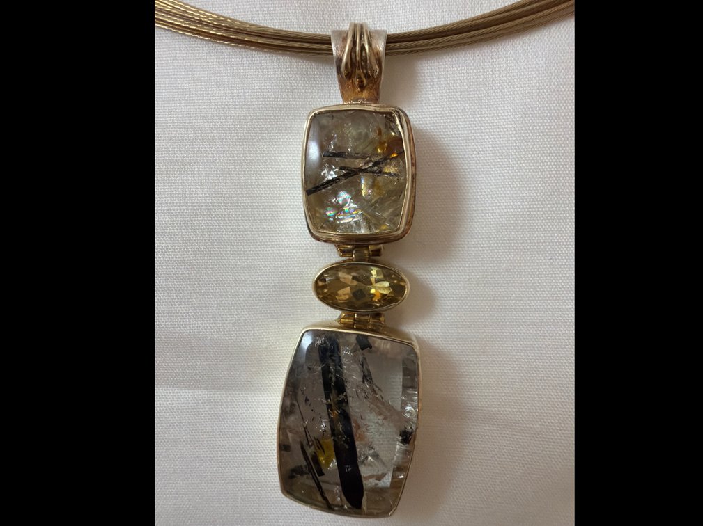 Image for Sterling Silver & Yellow Gold Neckless