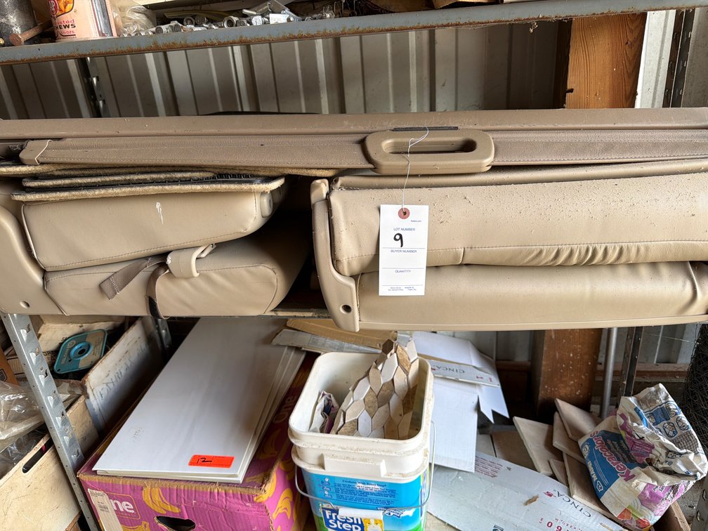 Image for Two car seats and a back hatch cover