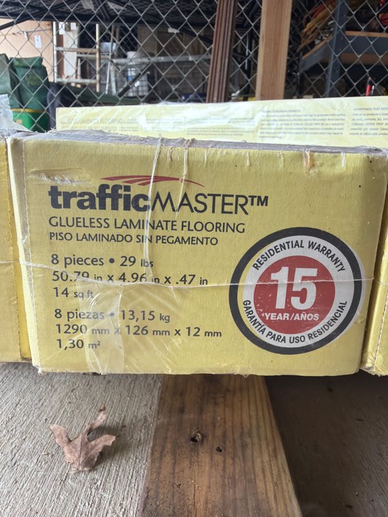Image for Traffic master Laminate flooring