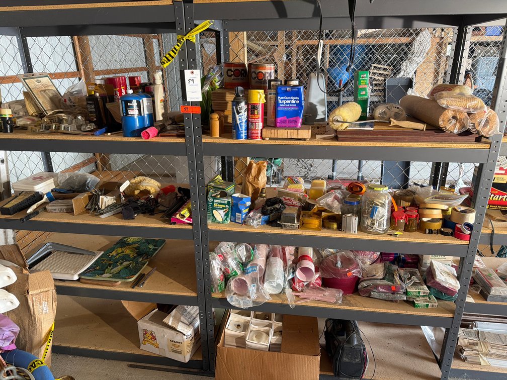Image for Two shelves and contents