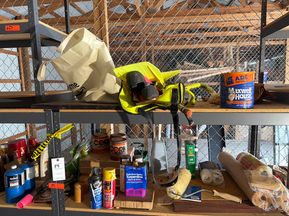 Image for Two shelves and contents