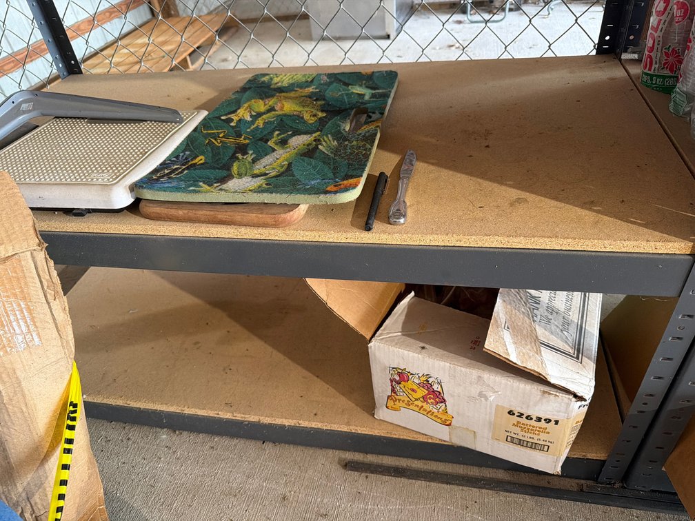 Image for Two shelves and contents