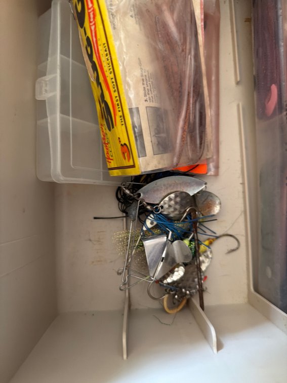 Image for Lifejackets and fishing supplies and poles