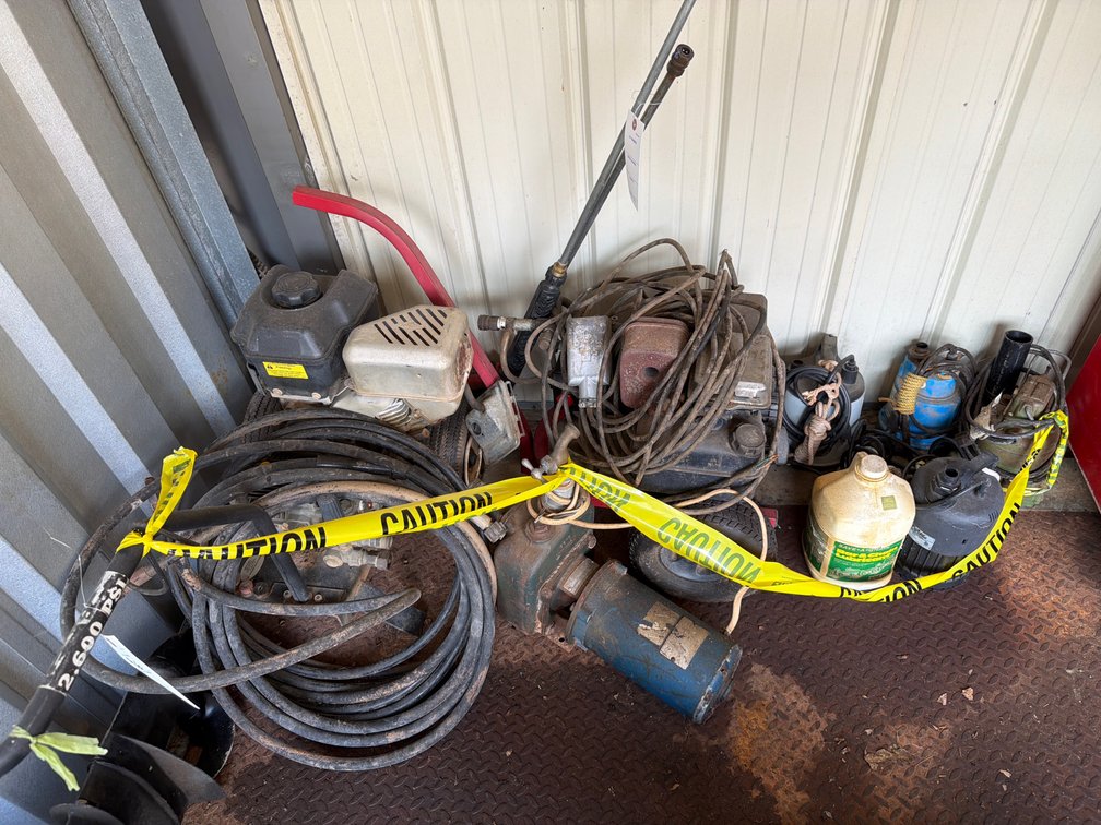 Image for Pressure washers and salt pumps, unknown condition