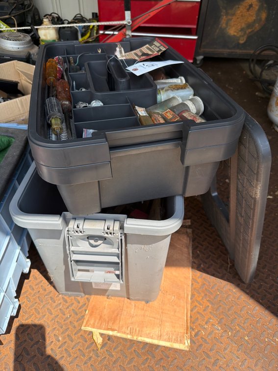 Image for Miscellaneous tools and box
