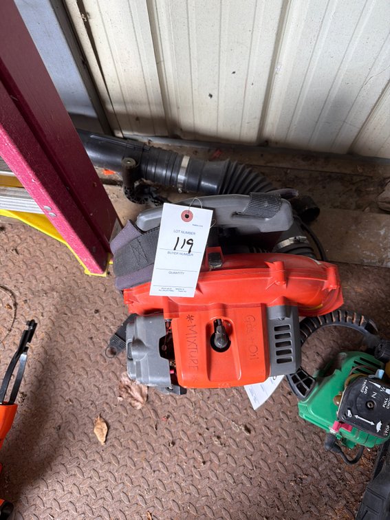 Image for Husqvarna back pac blower