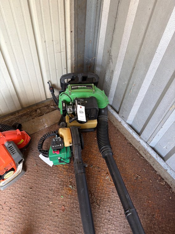 Image for Two green machine blowers