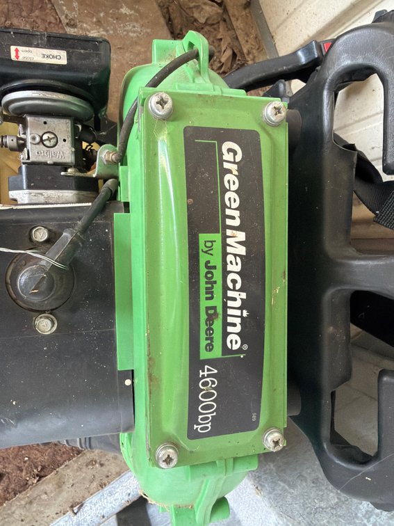Image for Two green machine blowers