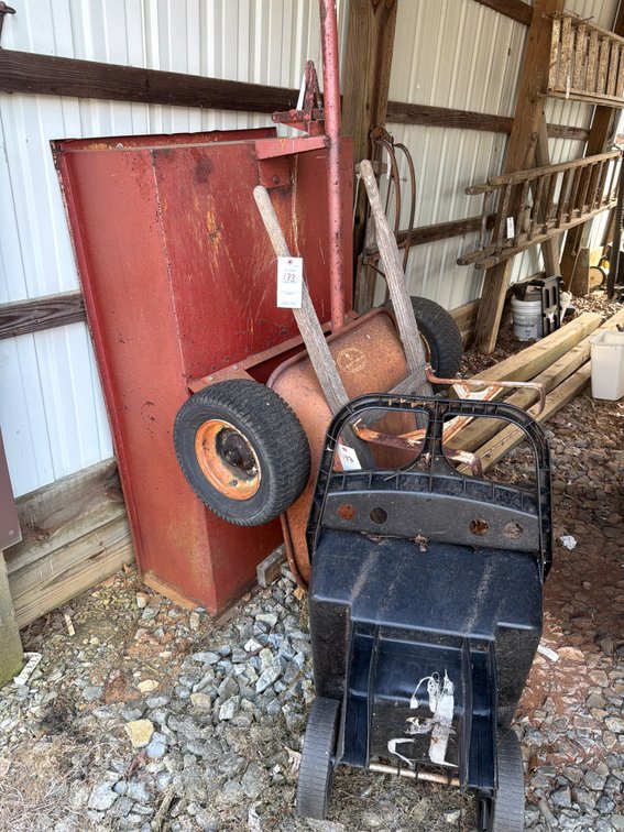 Image for Wil Barrows and cart