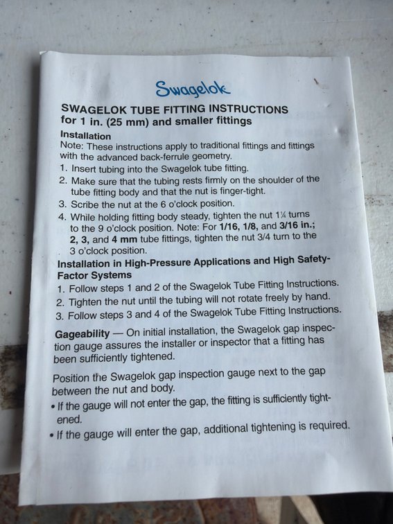 Image for Swag Valve. (NIB)