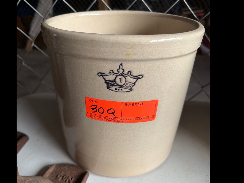 Image for # 1 Crock no visible cracks