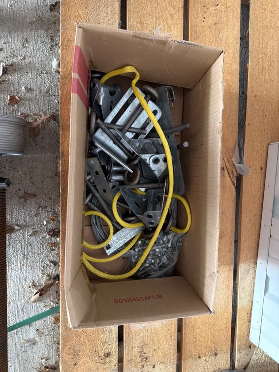 Image for 10 x 11 Garage Door with all hardware for mounting
