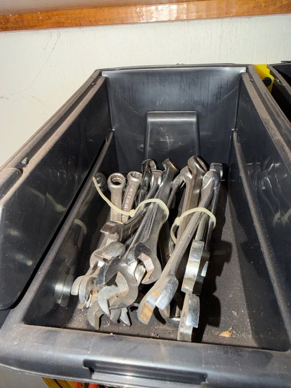 Image for Eight bins of miscellaneous tools