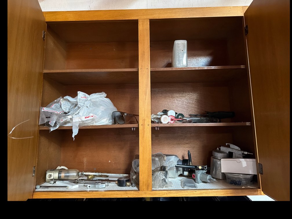 Image for Contents of cabinets