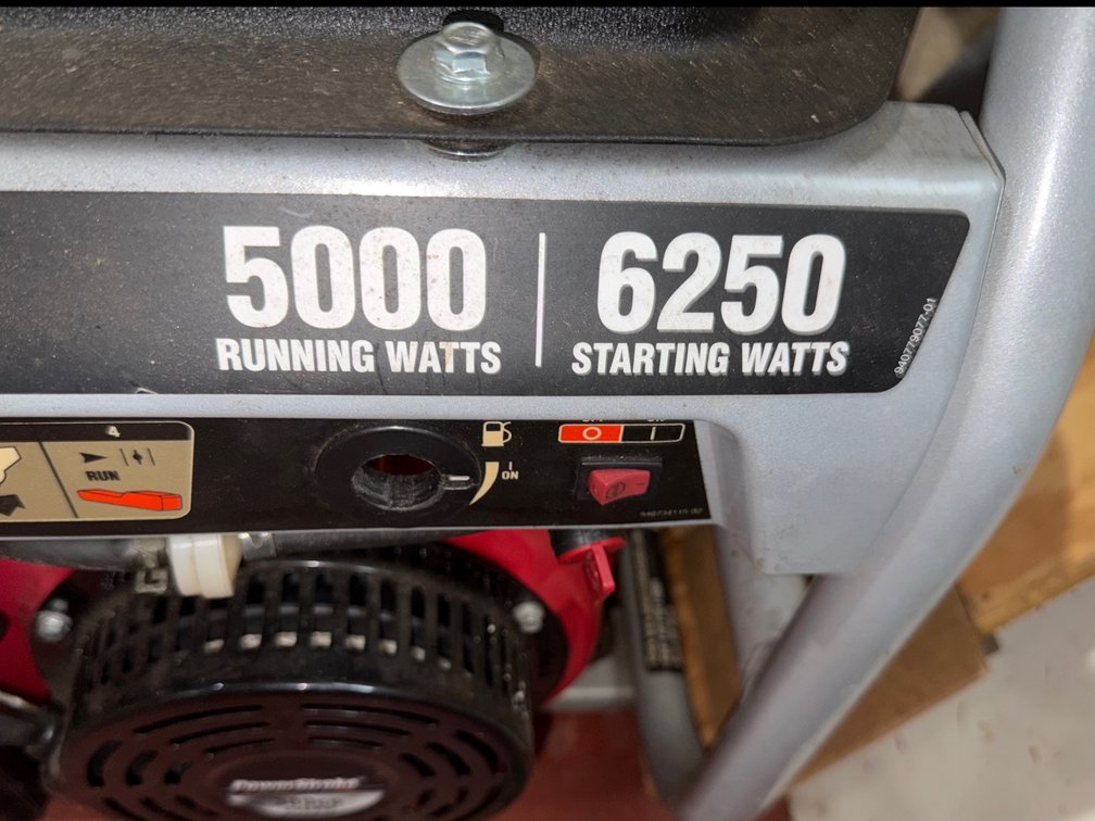 Image for PowerStroke 5000 watt generator