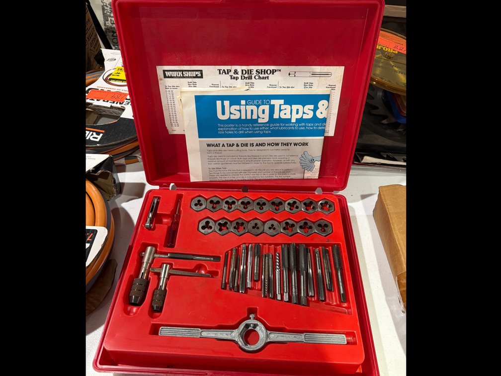 Image for Workshop tap, and die set