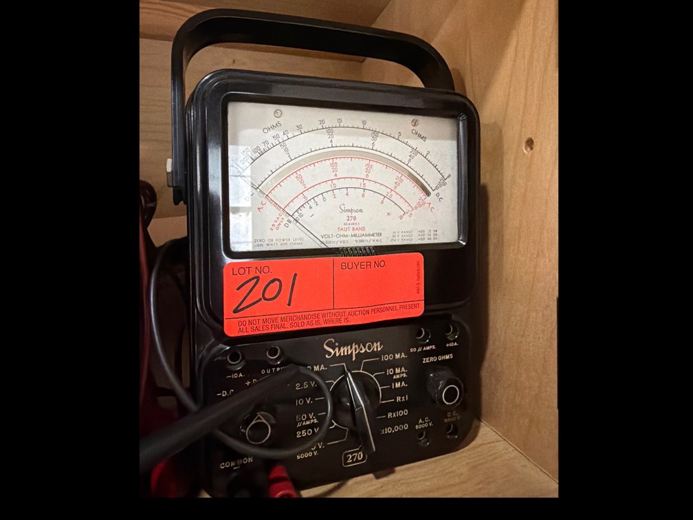 Image for Various digital voltmeters