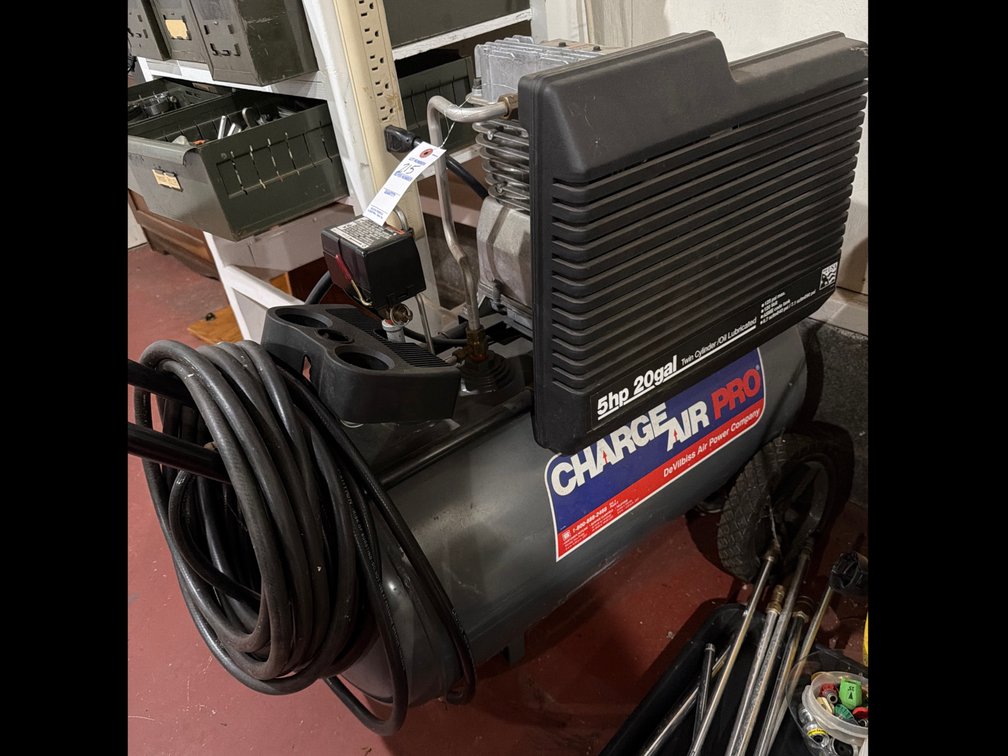 Image for Five horsepower 20 gallon air compressor