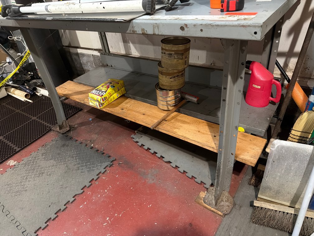 Image for Metal work bench no contents