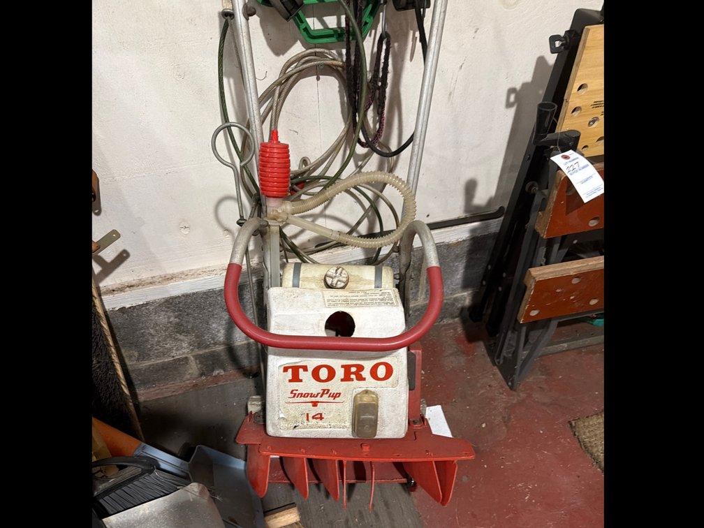 Image for Toro snow Pup 14 unknown condition