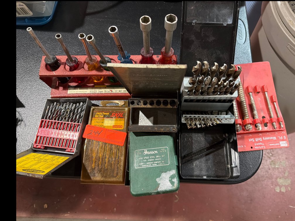 Image for Drill, bits and nut drivers