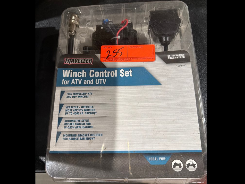 Image for Winch control set for ATV UTV