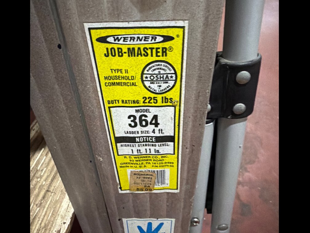 Image for Four step ladders