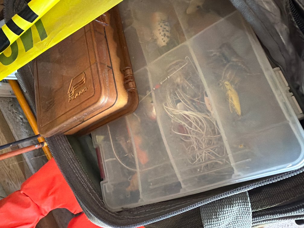 Image for Lifejackets and fishing supplies and poles