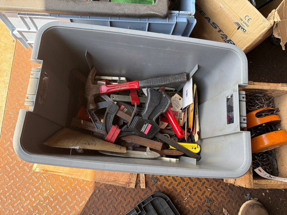 Image for Miscellaneous tools and box