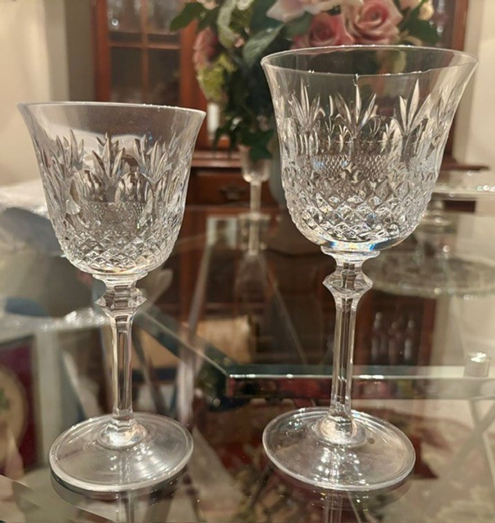 Image for Vintage Waterford crystal wine and water (7 wine and 8 water)